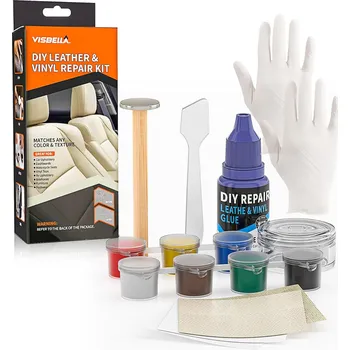 Sada na opravu koženého čalounění vhodná pro všechny interiéry automobilů, opravy koberců, pohovek