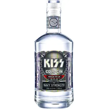 Gin Kiss Cold Gin Navy Strength 57% 0,7 l (holá láhev)