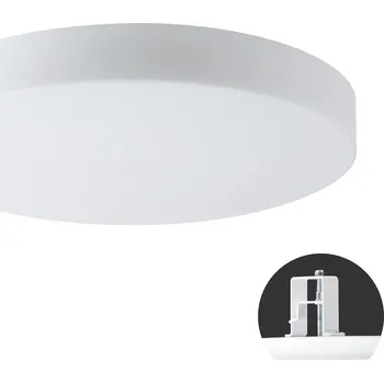 Koupelnové svítidlo Osmont ELSA V16 LED-1L23E700KV910/637 DALI 4K polovestavné svítidlo se skleněným stínidlem