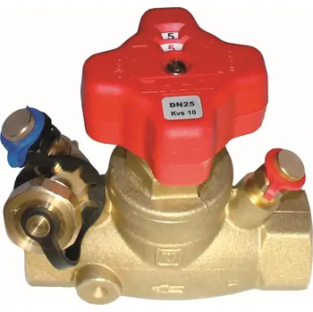 Ventil Herz Vyvažovací ventil 4217 STRÖMAX-GML pro měření tlakové diference topení/chlazení Dimenze: DN15LF