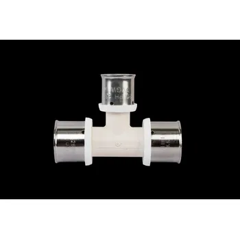 Herz T-kus jednoznačný, P/PPSU Dimenze: 16-16-16, #R621600: T-kus jednoznačný 16-16-16, P/PPSU, TH lisovací profil /8621600/