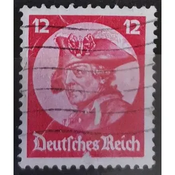 Sběratelství Známka Německo, Reich, 12Pfg., Mi.480#