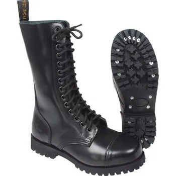 Pánská obuv Pure Trash Boty 14-dírkové Pure Trash ČERNÉ ČERNÁ - BLACK 4