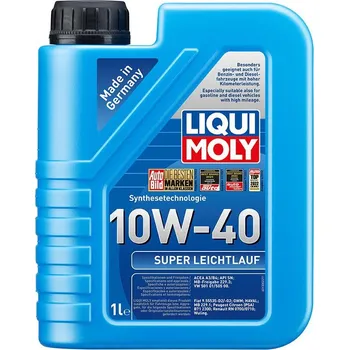 LIQUI MOLY Super Leichtlauf 10W-40, syntetický motorový olej 1 l LIQUI MOLY LI 9503