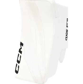 Sportovní chránič Vyrážečka CCM Axis F9 SR, Senior, bílá, Obrácený gard CCM