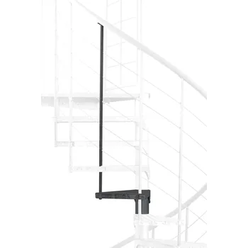 Schodiště Přídavný stupeň pro točité schodiště Minka Spino Zink Color Přídavný stupeň pro točité schodiště Minka Spino Zink Color