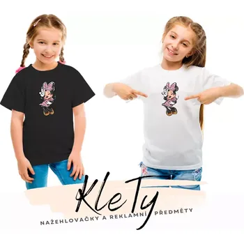 Triko dětské - Minie fialová stojí (dívčí i chlapecké)