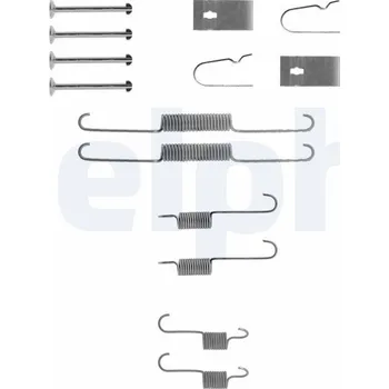 Brzdová čelist Sada příslušenství, brzdové čelisti DELPHI LY1266