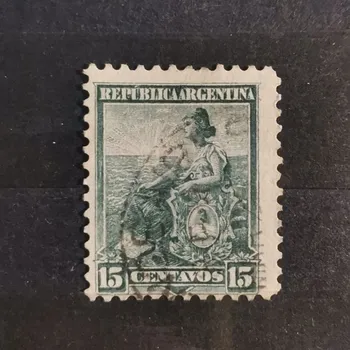 Sběratelství Známka Argentina, 15c, Mi.109#