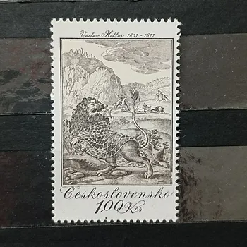 Poštovní známka Známka ČSR, 1Kčs, Pof.2123**