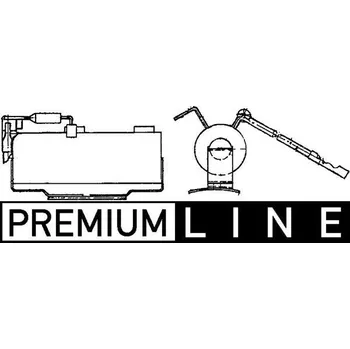 Odpor, vnitřní tlakový ventilátor MAHLE ABR 10 000P