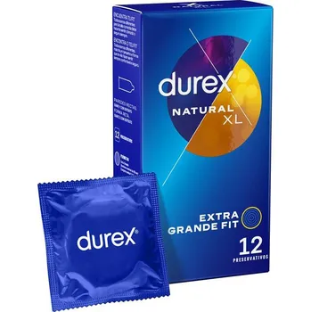 Kondomy XXL Durex 12 ks