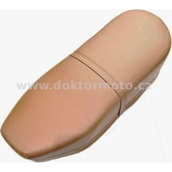Moto sedlo Sedlo úplné - rovné, světle hnědé (ČZ, JAWA) Sport