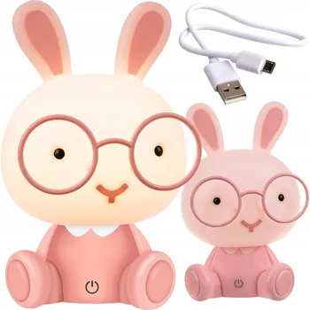 Lampička Noční lampa Minexo růžová