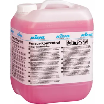 Čistič podlahy Kiehl Procur - koncentrát, mycí prostředek s protiskluzovým ošetřením Balení: 10 l