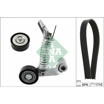 Sada žebrovaných klínových řemenů Schaeffler INA 529 0319 10