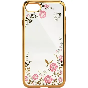 Pouzdro na mobilní telefon Pouzdro Beweare Rozkvetlé Honor 10 - zlaté