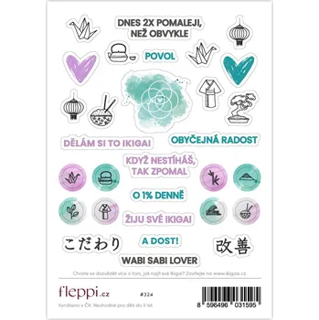 samolepka Fleppi Samolepky Ikigai