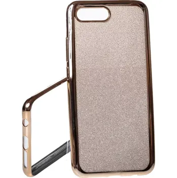 Pouzdro na mobilní telefon Pouzdro Glitter Case Elektro Honor 10 Zlaté