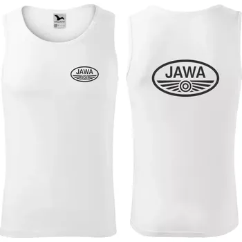 Pánské tílko Tílko JAWA 2TI - bílá / M / černá