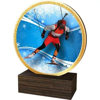 Poháry Bauer Dřevěná plaketa TFRW793 | Biatlon