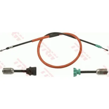 Lanko parkovací brzdy Tažné lanko, parkovací brzda TRW GCH423