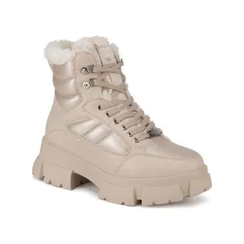 Dámská zimní obuv Beverly Hills Polo Club Kotníková obuv WYL4020-1 Béžová 41