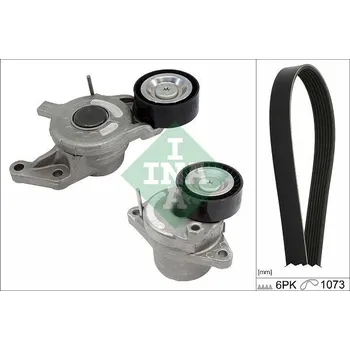 Sada žebrovaných klínových řemenů Schaeffler INA 529 0360 10