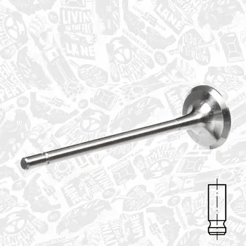 Ventil motoru Výfukový ventil ET ENGINETEAM VE0048