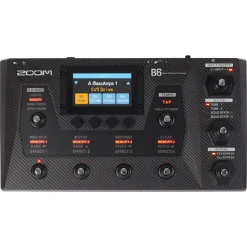 Aparatura pro baskytaru Zoom B6 + prodloužená záruka 3 roky