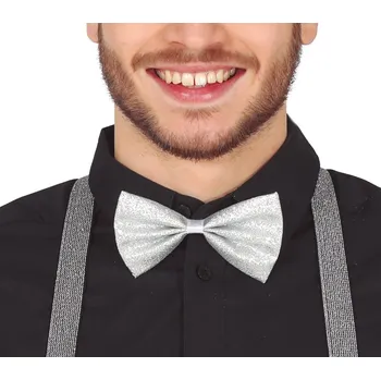 Motýlek Motýlek - stříbrný