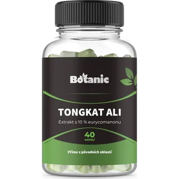 Přírodní produkt Botanic Tongkat Ali - Extrakt s 10 % eurycomanonu 40 kapslí