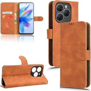 Pouzdro na tablet VSECHNONAMOBIL 97912 SKIN FLIP Peněženkové pouzdro pro Blackview Shark 9 hnědé