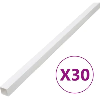 kabelová chránička vidaXL Kabelová lišta 60 x 40 mm 30 m PVC