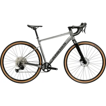 Silniční kolo Kross Esker 5.0 šedý/granatowy/glossy velikost L 2025+balíček zvýhodnění