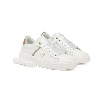 Dámské tenisky Sneakersy Tommy Hilfiger Low Cut Lace-Up Sneaker T4A9-33933-0206 S Bílá 39