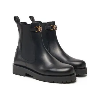 Pracovní obuv Kotníková obuv s elastickým prvkem TWINSET 242TGT168 Černá 35