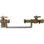 Vodoměrná sestava HECKL 32x1", rohová