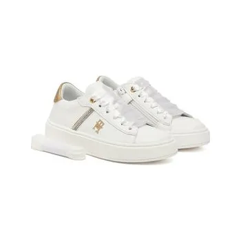Dámské tenisky Sneakersy Tommy Hilfiger Low Cut Lace UP T4A9-33933-0206X048 Bílá 31