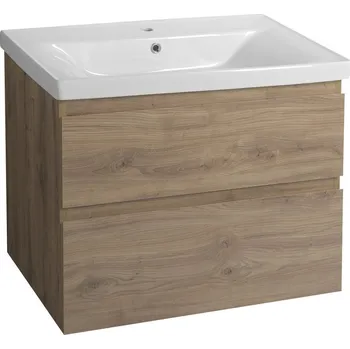 Koupelnový nábytek Altair umyvadlová skříňka 77,5x60x45cm, dub emporio AI380