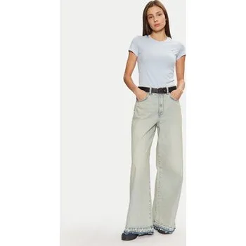 Pánské tričko Tommy Jeans T-Shirt DW0DW20459 Světle modrá Slim Fit L