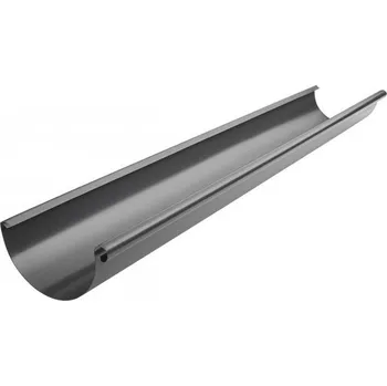 okap KJG žlab FeZn + barva, r.š.250 mm Barva: RAL 7016 - Antracit, Délka: 5m