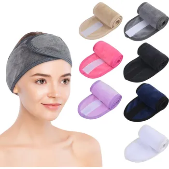 Čelenka Evolution kosmetická čelenka široká Barva: Růžová