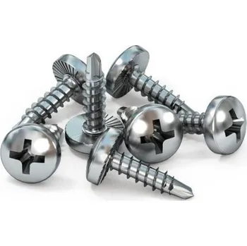 Spojovací materiál Šroub Tex hlava půlkulatá LB 100ks/bal – 3,5 × 9,5 mm