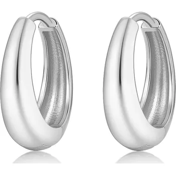 Náušnice Olivie Stříbrné náušnice 16mm KRUHY 9285 Ag 925; ≤3,1 g.