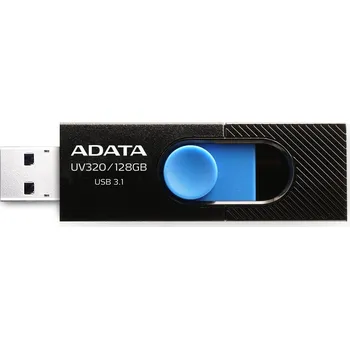 USB flash disk ADATA UV320/128GB/USB 3.2/USB-A/Modrá