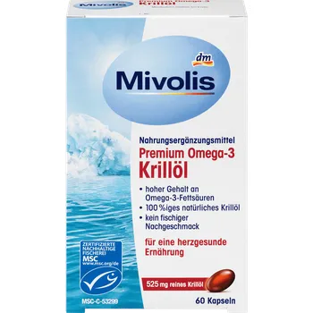 Lék na srdce, cévy a krev Mivolis kapsle Krill olej