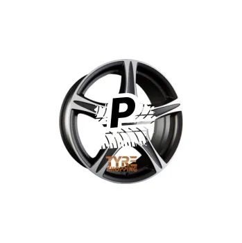 Disk RONAL R56 mattschwarz-frontkopiert 6.50 x 16 ET 26.00 4x108