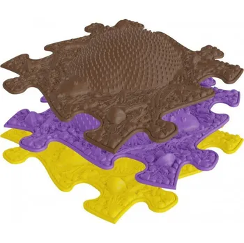 ortopedická podložka Ortopedická podlaha puzzle MUFFIK Ježek fialová