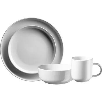 Stolování Mäser WHITE ALENIA Jídelní sada 16 ks
